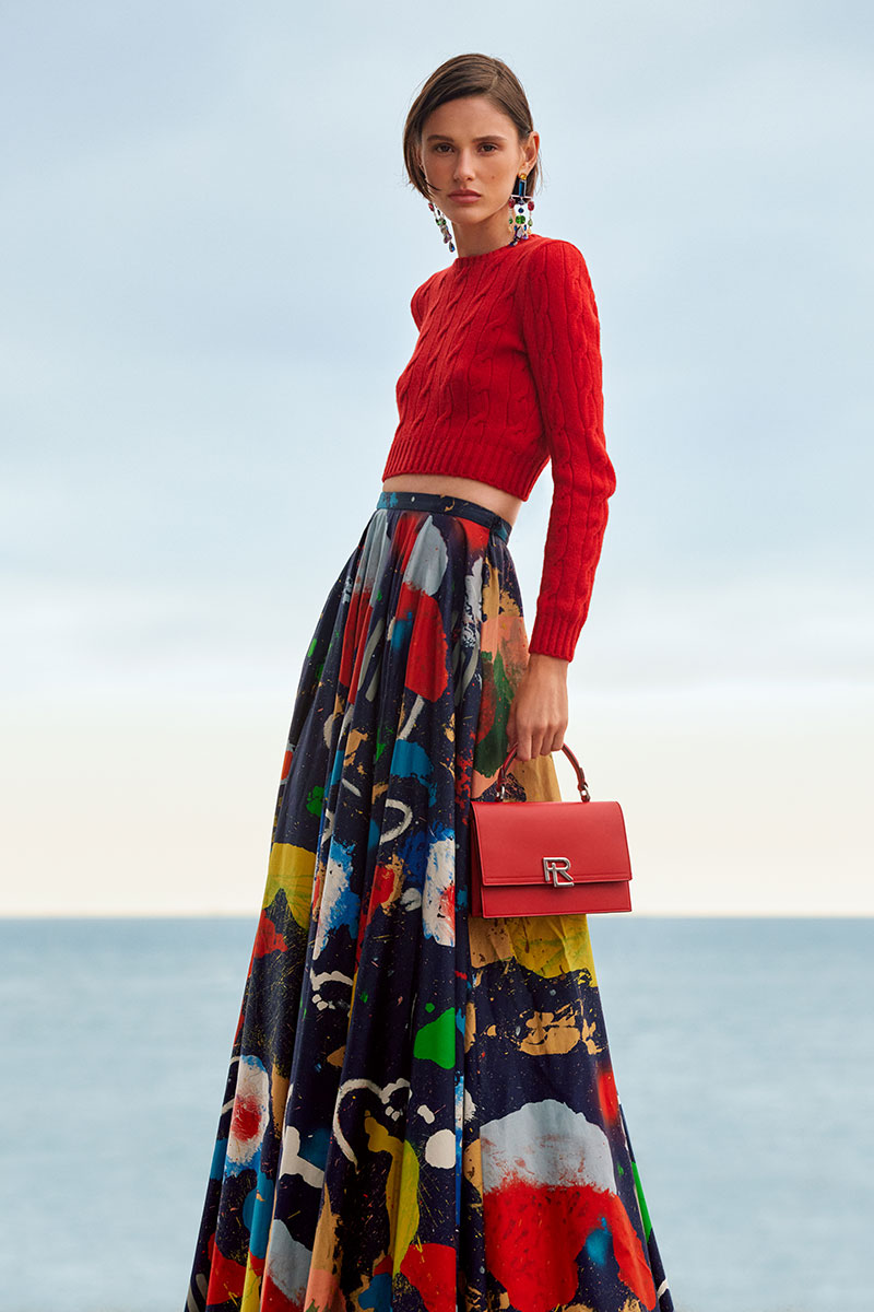 花卉棉質薄紗裙