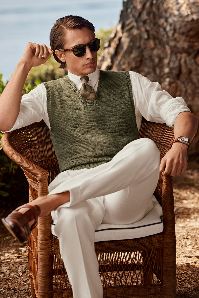 費爾島羊毛毛衣背心